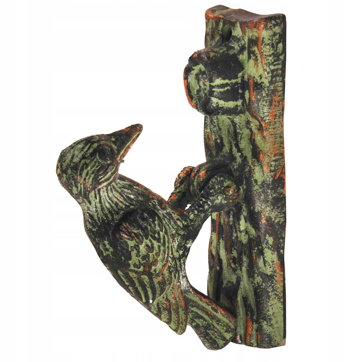 Door Knocker Decorative BIRD WOODPECKER Cast Iron Bell Home Decoration Manufacturer Esschert Design