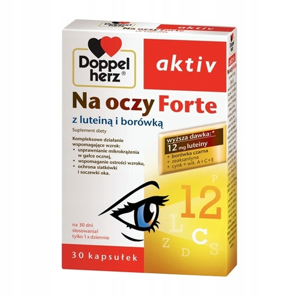 Doppelherz aktiv Eyes forte lutein 30 capsules Brand Queisser Pharma