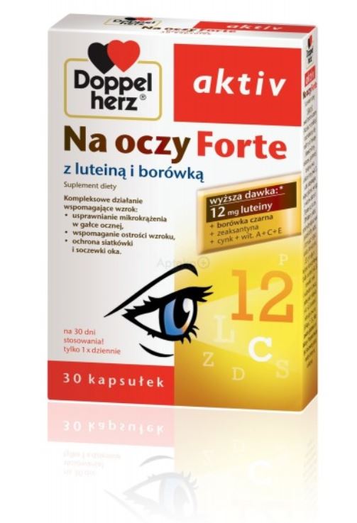 Doppelherz aktiv Eyes forte lutein 30 capsules