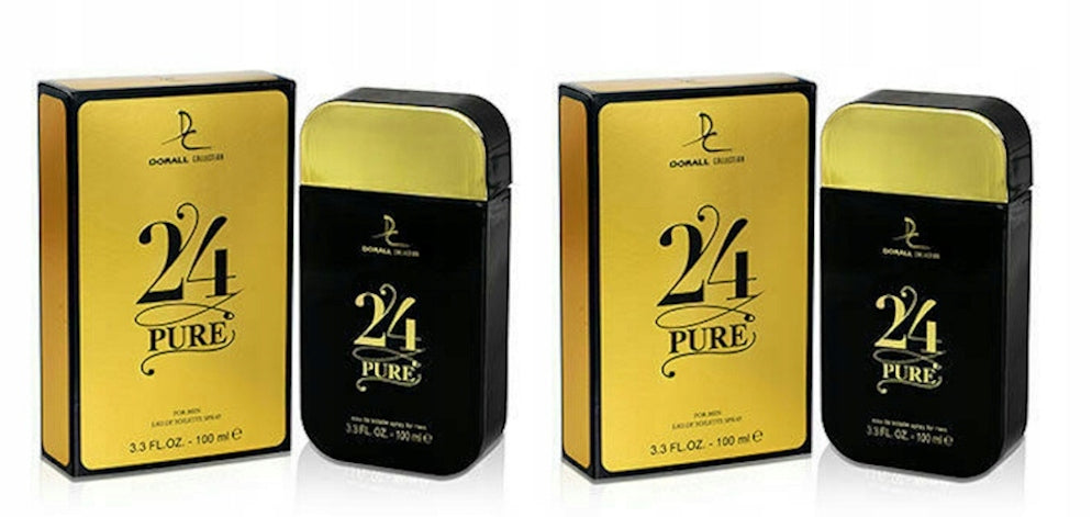 Dorall Collection 24 Pure 2x100ml eau de toilette MEN SET