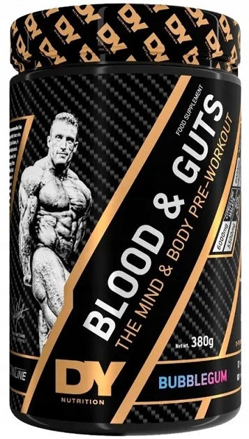 Dorian Yates Blood and Guts Bubble Gum Powder 380g