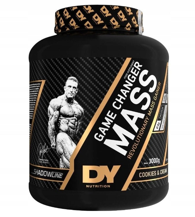 Dorian Yates Game Changer Mass Gainer - Cookies & Cream Flavor, 3000g