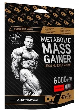 Dorian Yates - Metabolic Mass Gainer, Strawberry, Powder, 6000g
