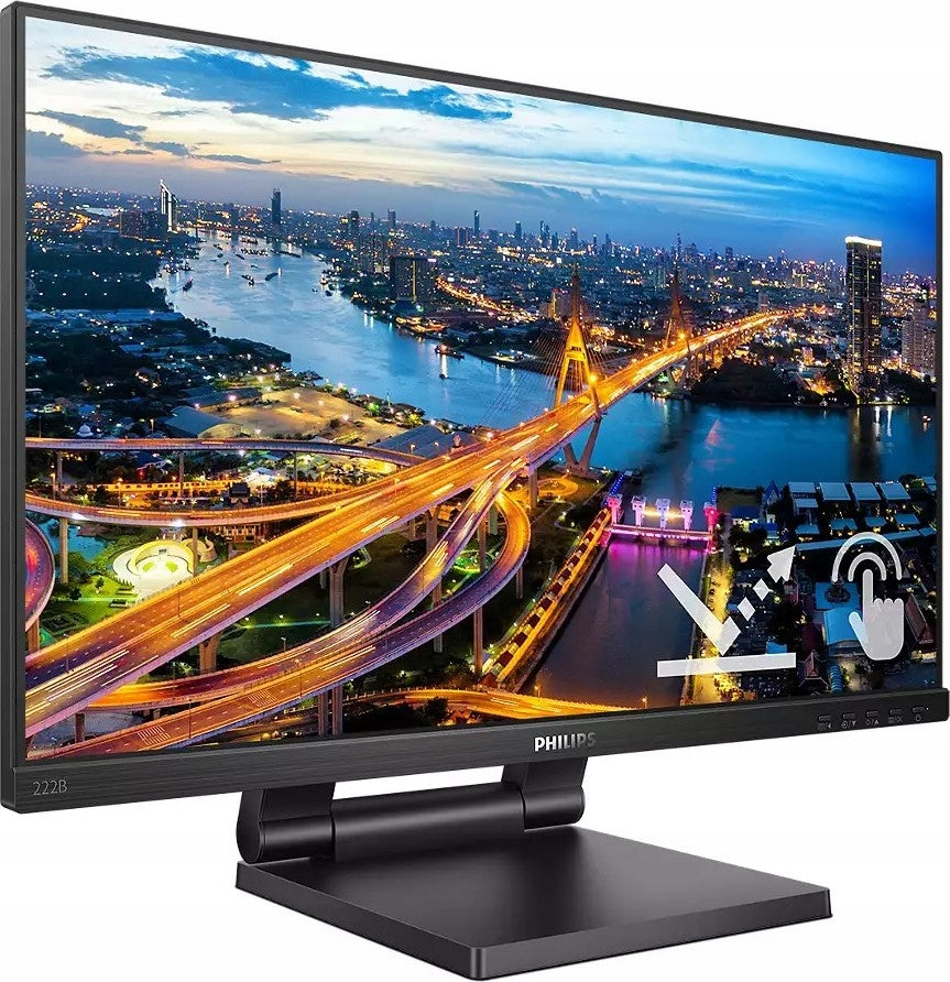 Dotykový LCD Monitor Philips 222B1TC 22" FHD 1920x1080 IPS SmoothTouch Manufacturer code 8712581776770