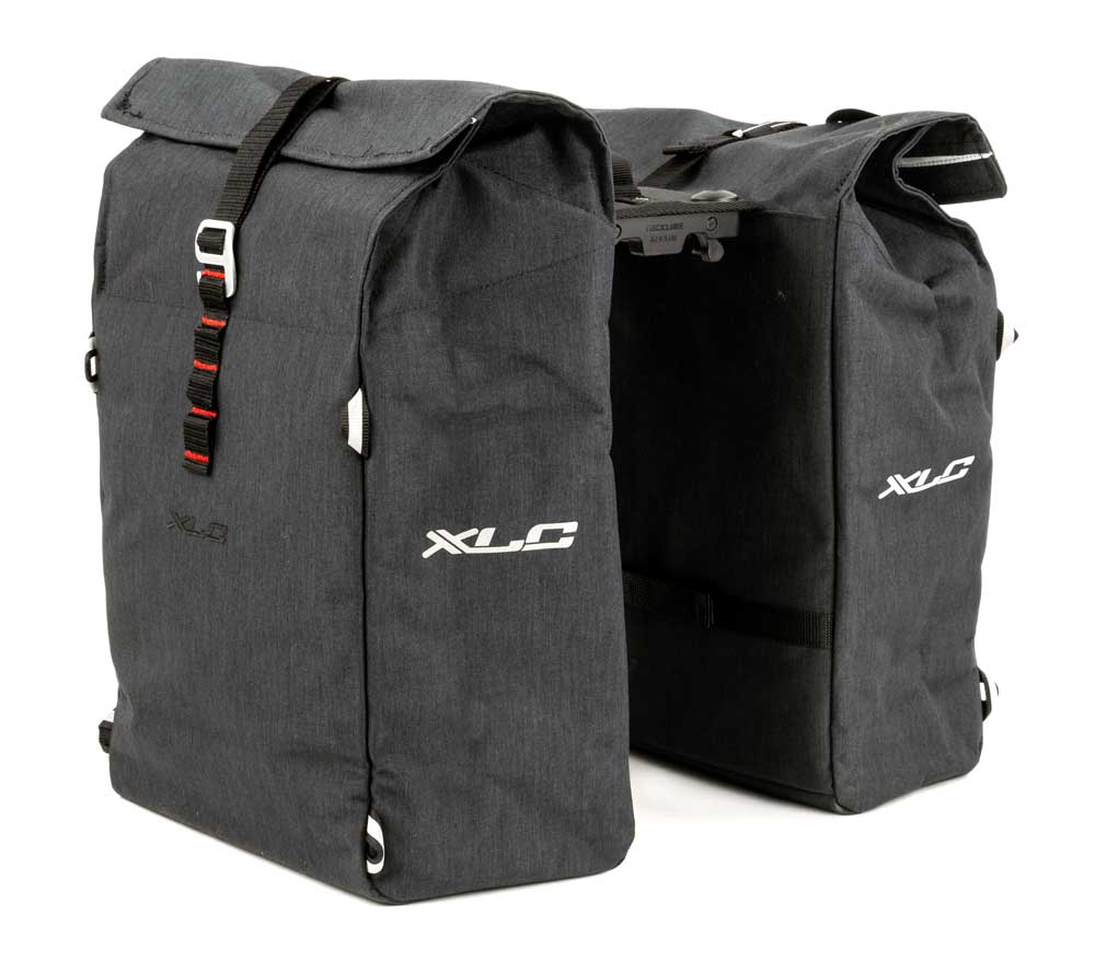 Double Bicycle Pouch Racktime XLC Commuter BA-S93 Bike Pouch Trunks