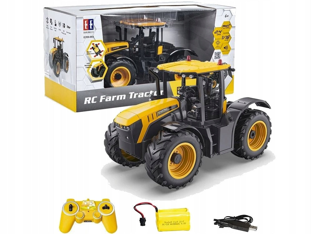 Double Eagle JCB Farm RC tractor remote controlled 1 pc.