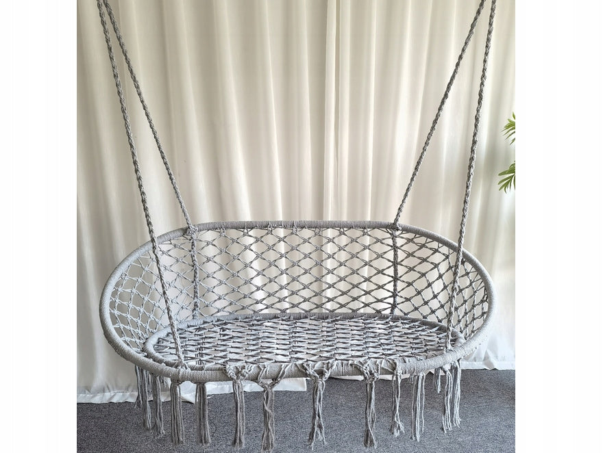 Double Garden Swing Hanging Armchair Hammock Stork Nest FOR 2 PEOPLE Manufacturer code Huśtawka Bocianie Gniazdo Podwójna 29932