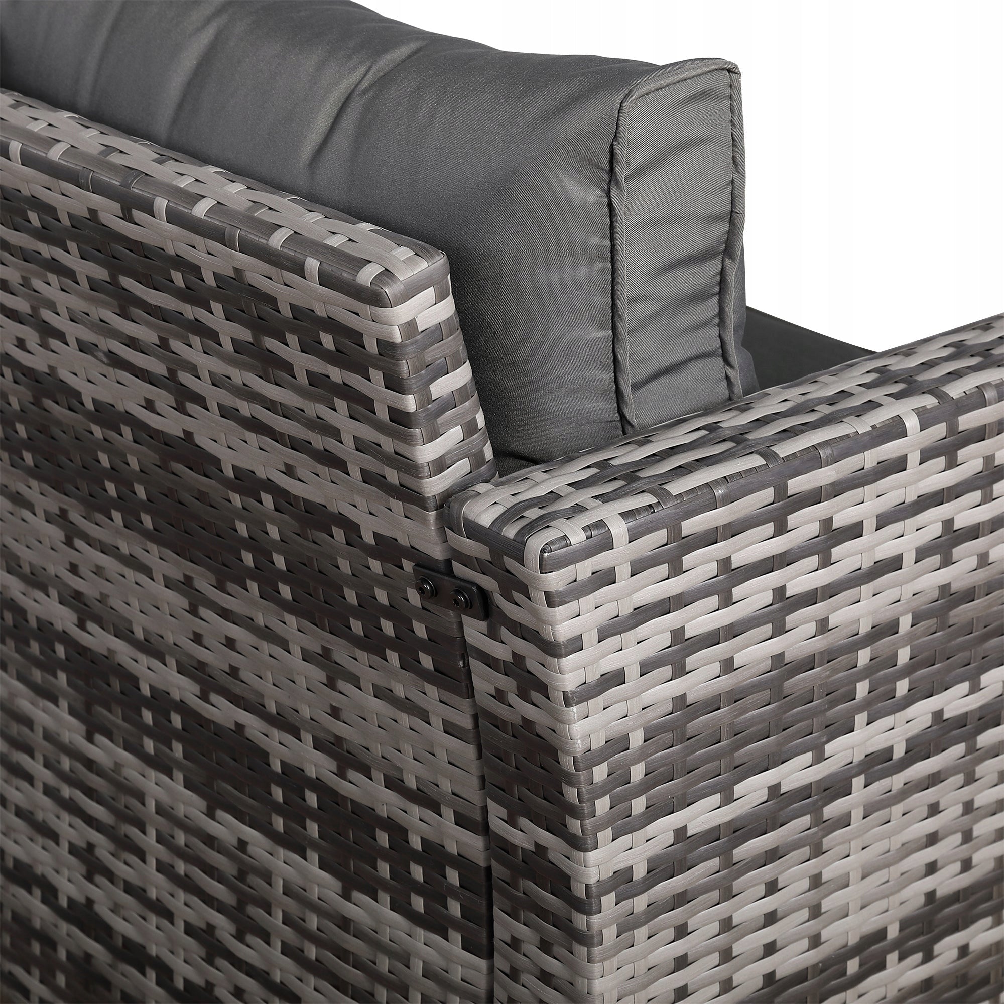 Double Grey Rattan Sofa Number of items in the set 1