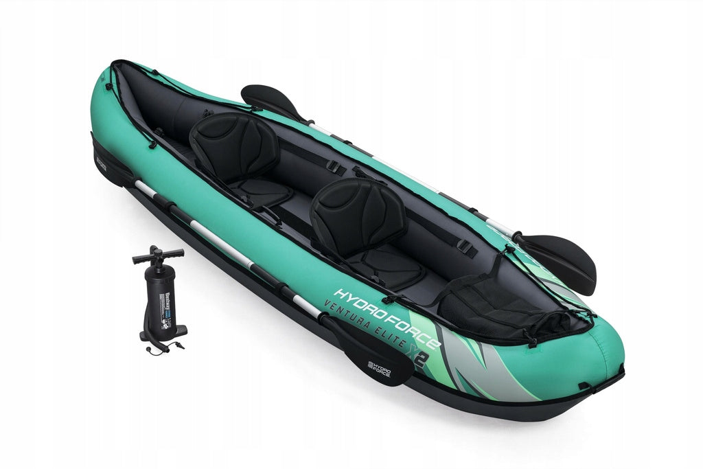 Double Kayak Inflatable Pumped BESTWAY Paddle Pump Bag 331 x 88 cm Brand Bestway
