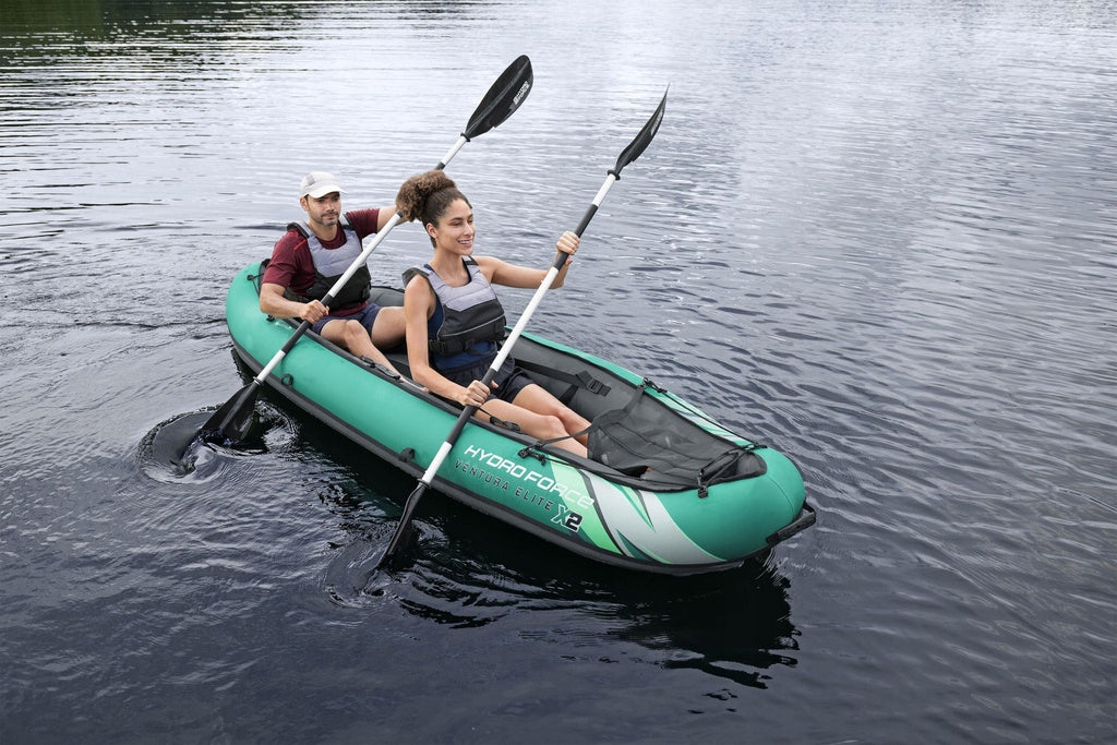 Double Kayak Inflatable Pumped BESTWAY Paddle Pump Bag 331 x 88 cm Length 330 cm