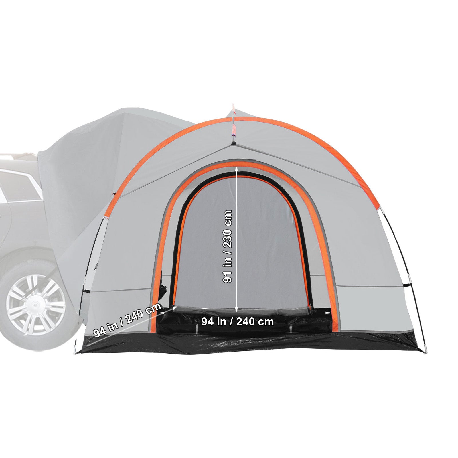 Double Layer Car Tent 8,1KG Safer And More Stable Brand no brand