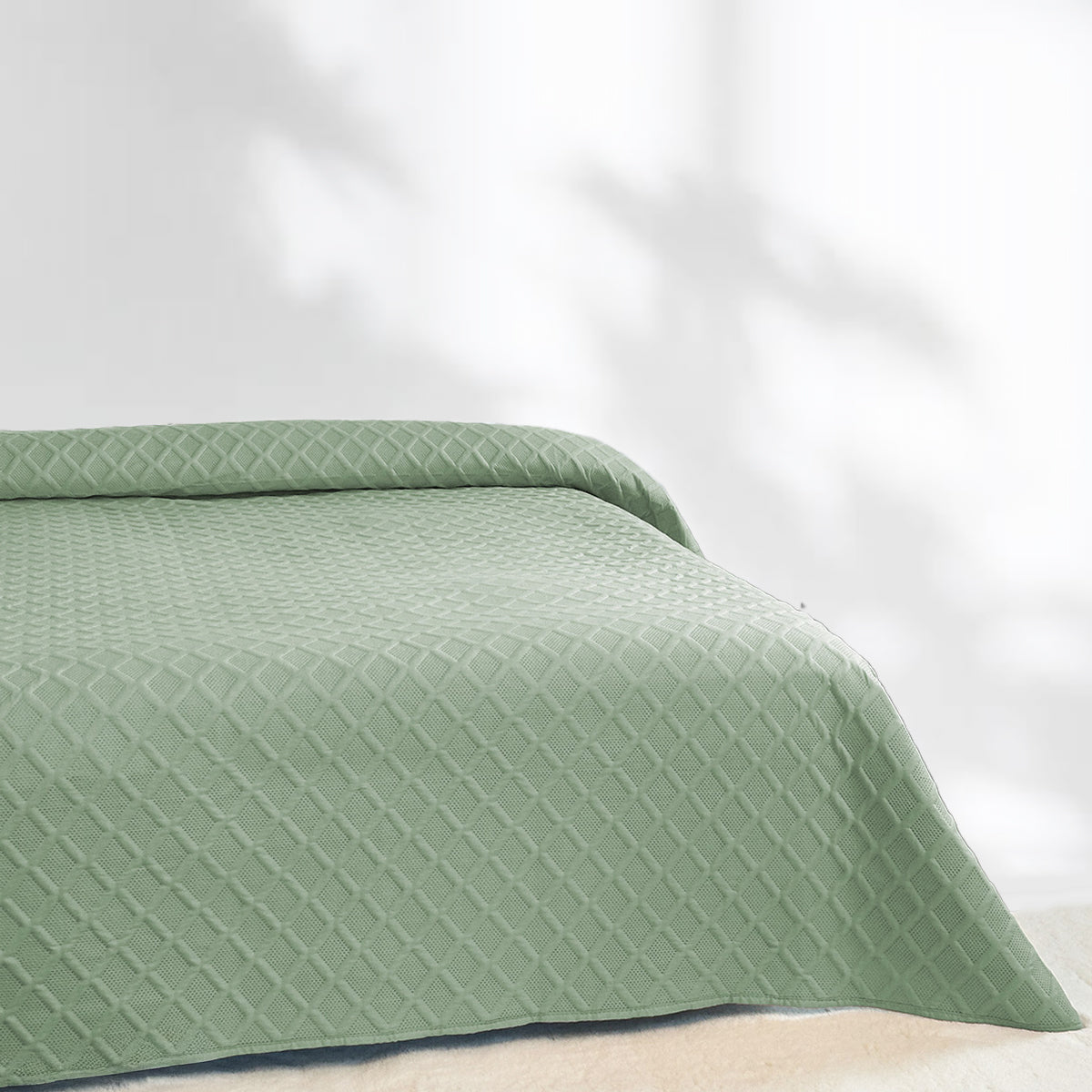 Double Sided Bedspread Parla 3D Kapa Pled Green 180x220 cm Manufacturer code 5900072519910