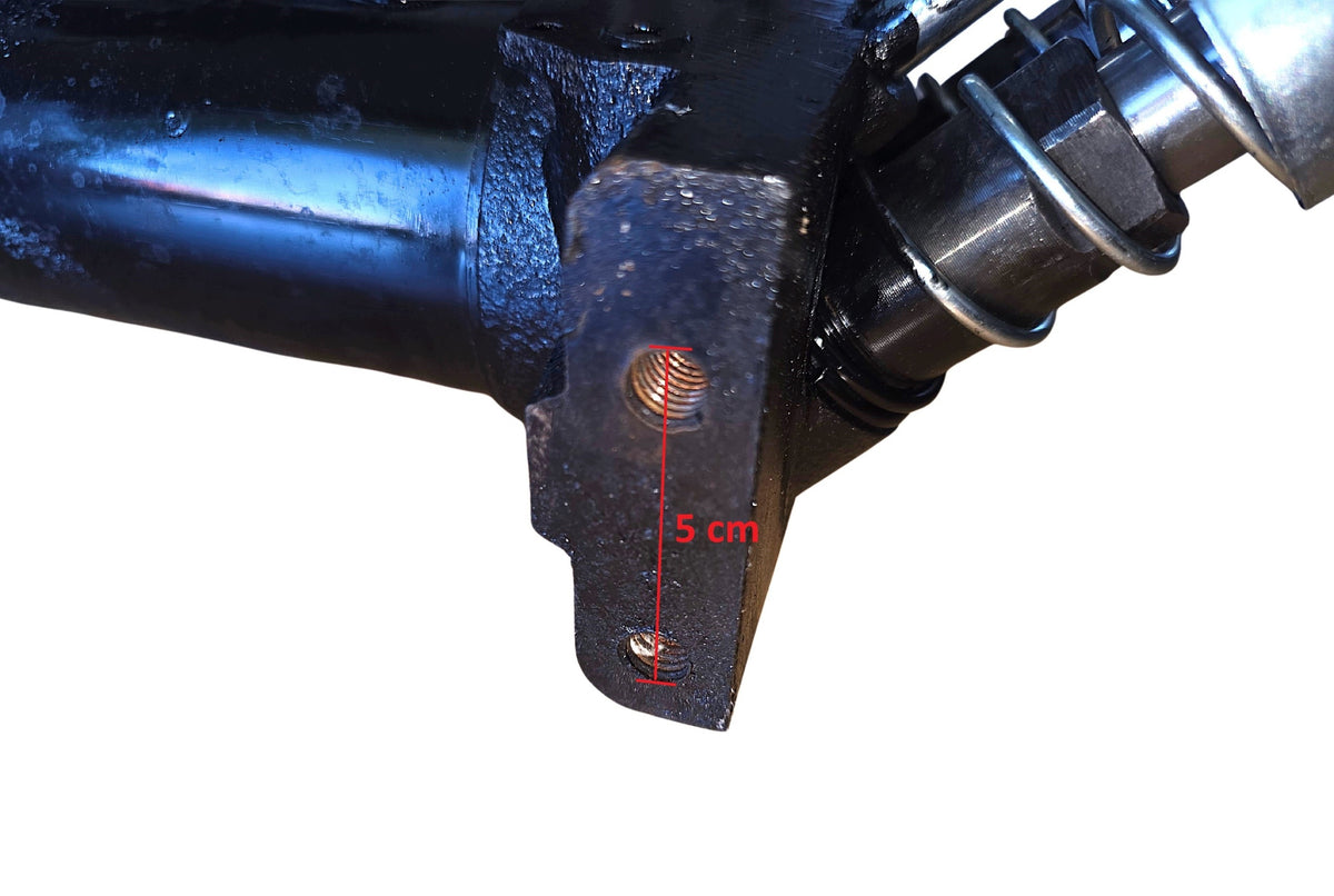 Double actuator pump for low profile frog lift 3 tons Manufacturer code MGS0803-PUMP