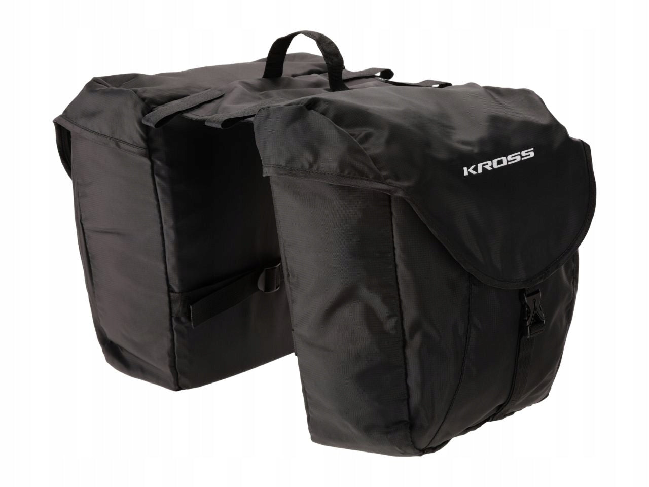 Double bicycle pouch rear Kross Rear Bag 0030 2x 10 liters Color black
