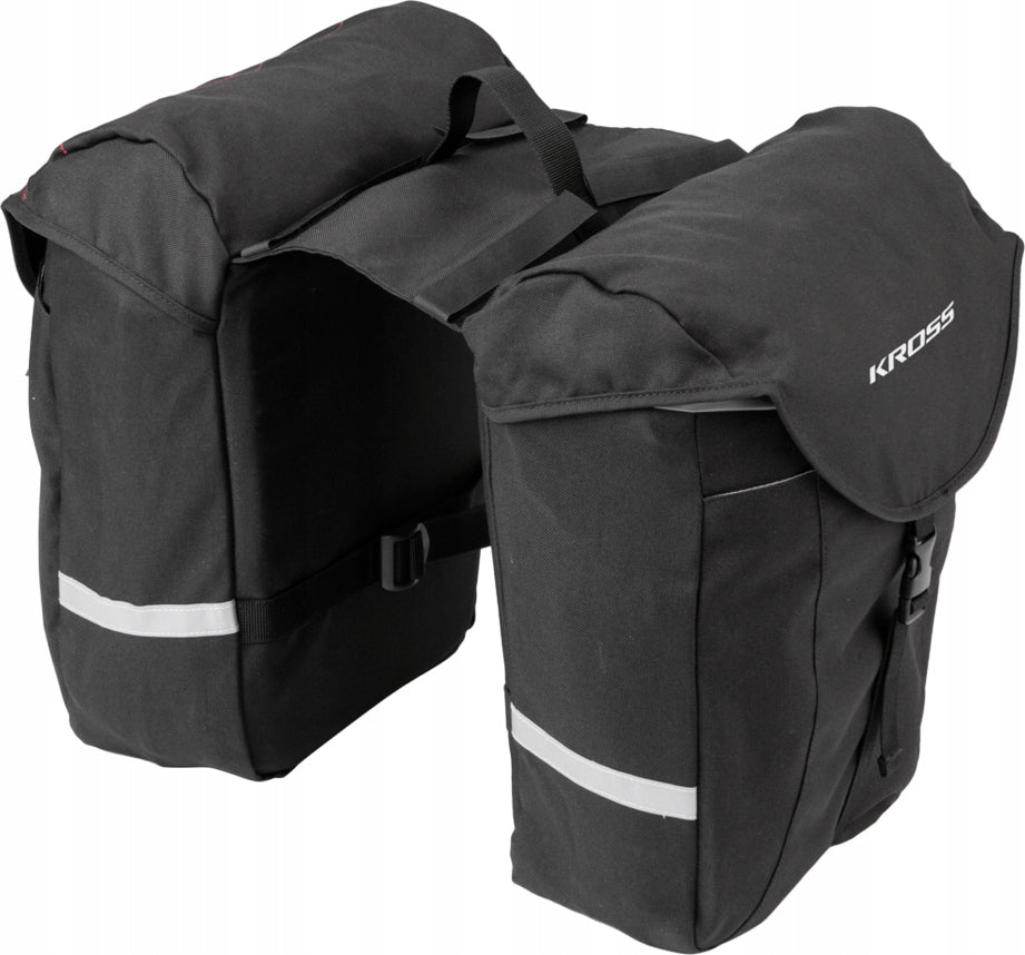 Double bicycle pouch rear Kross Rear Bag 0030 2x 10 liters