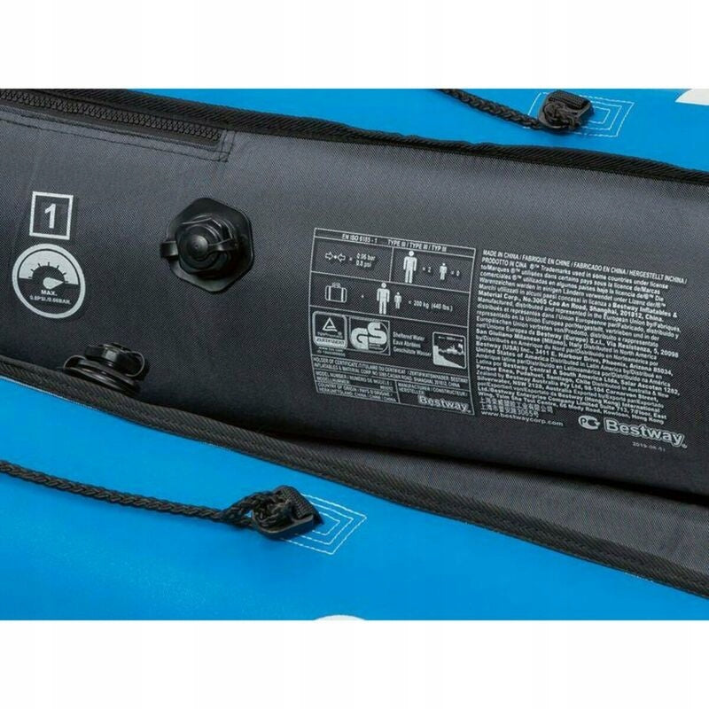 Double inflatable kayak pumped tourist + paddle pump MISTRAL Material other