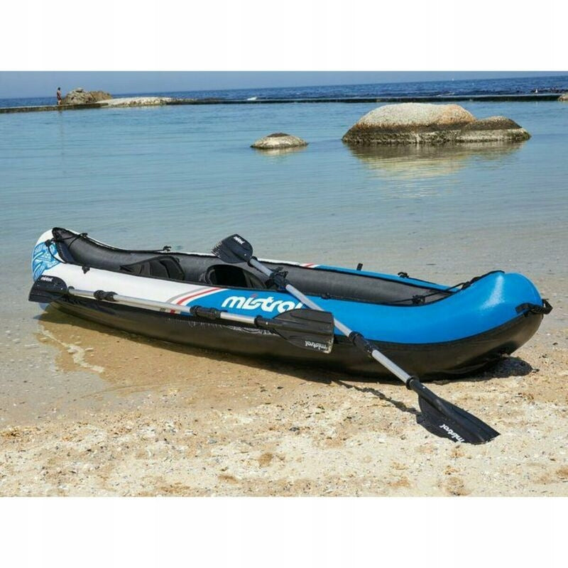 Double inflatable kayak pumped tourist + paddle pump MISTRAL Number of seats 2