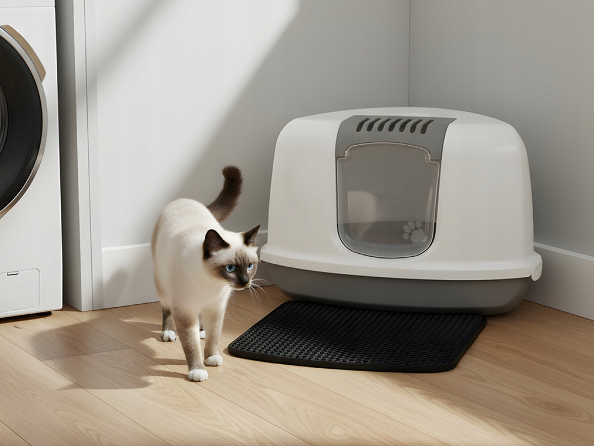 Double layer cat litter box mat Savic Nestor Corner, Rincon Kind litter box mat