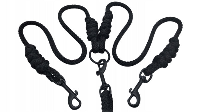 Double leash, splitter for two dogs PiesoZone size. M - 2x70cm EAN (GTIN) 5906358366094