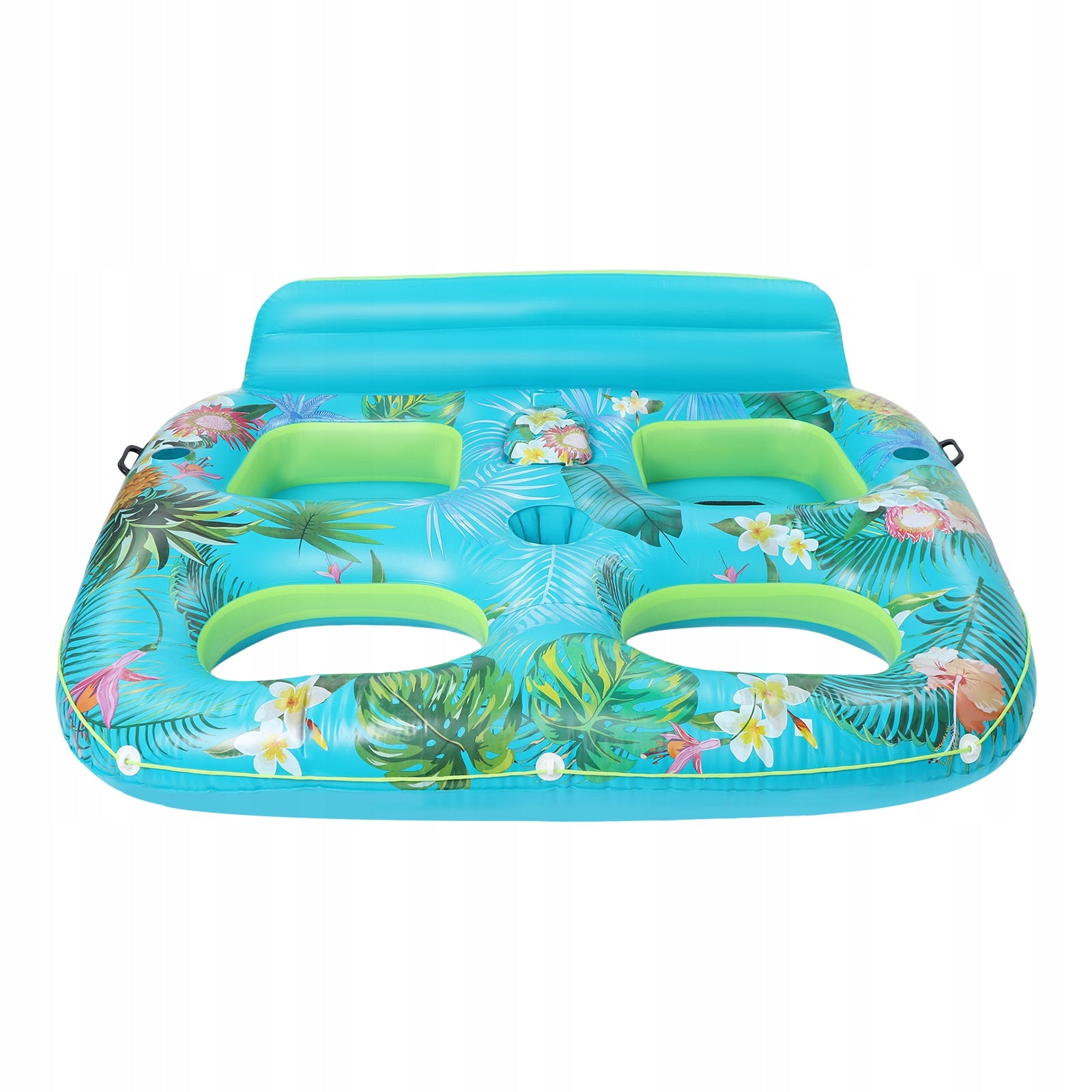 Double-person Pool Float, Inflatable Swimming Mattress, 205*168*60cm Brand no brand