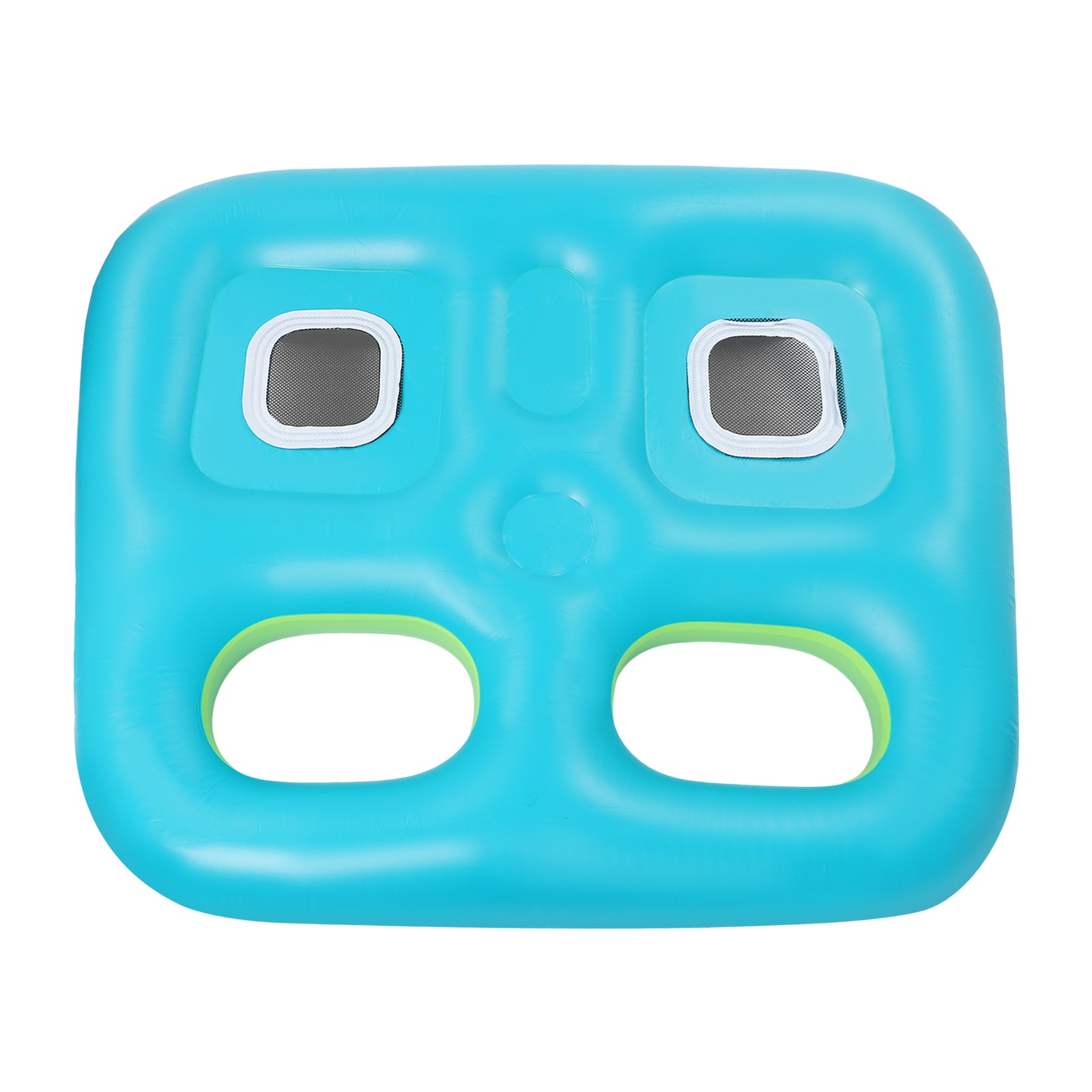 Double-person Pool Float, Inflatable Swimming Mattress, 205*168*60cm Model PF1