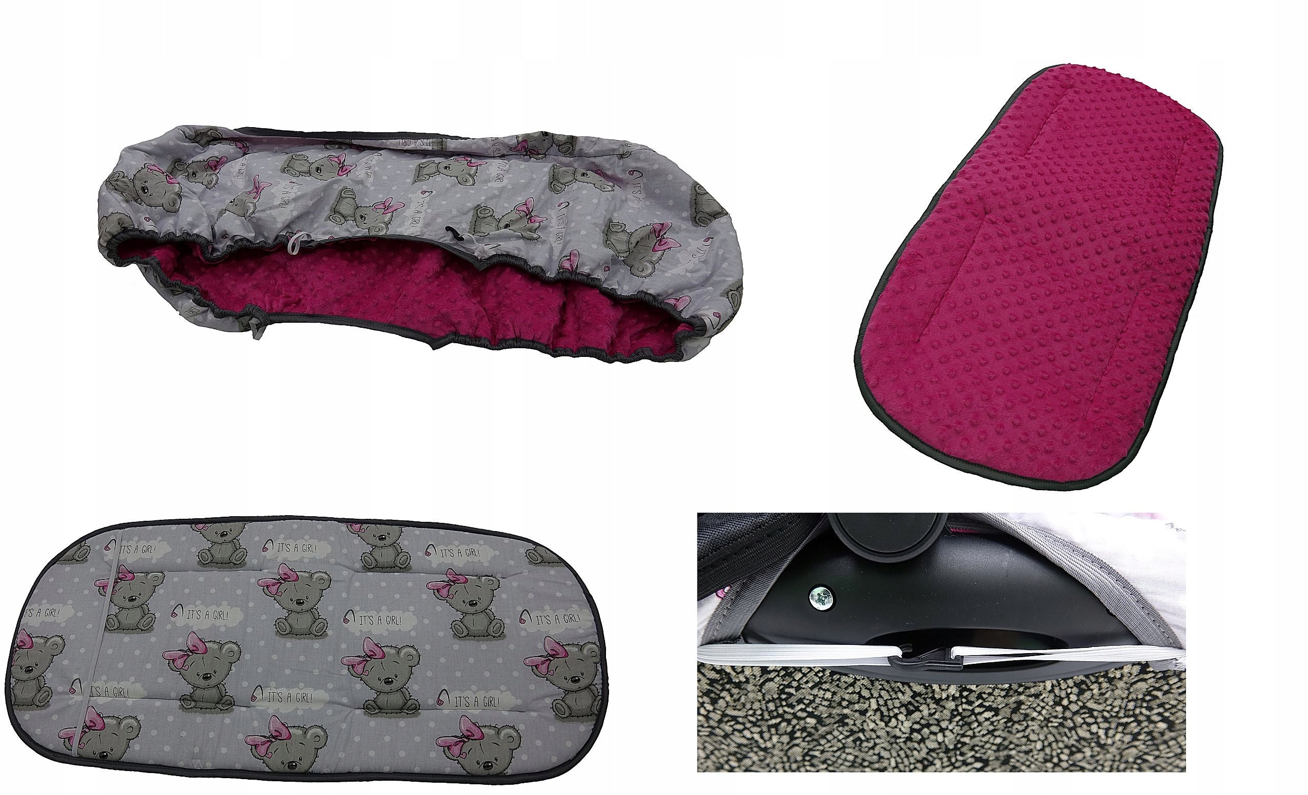Double-sided insert for gondola/large BLANKET with PILLOW Manufacturer code 191
