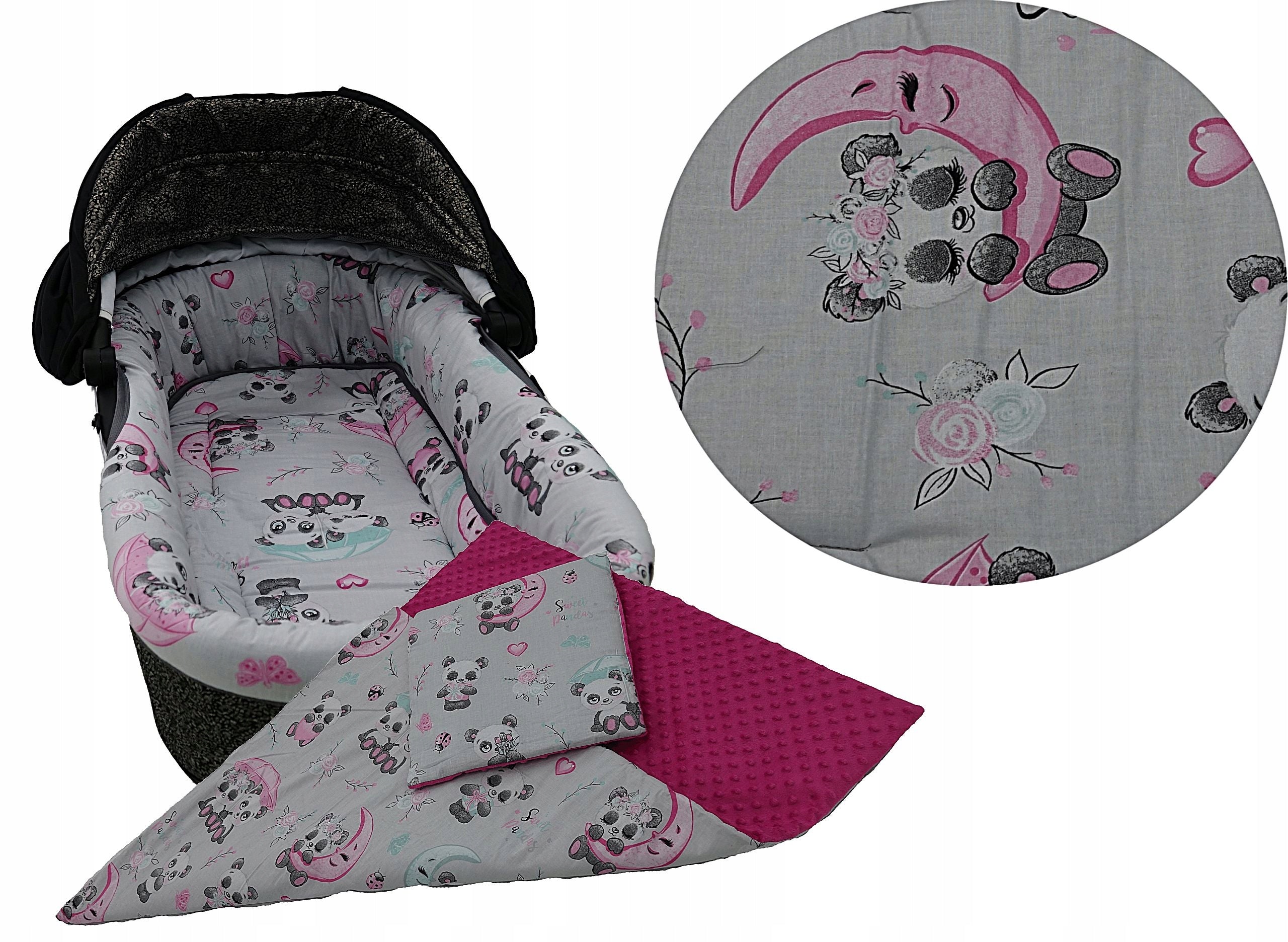 Double-sided insert for gondola/large BLANKET with PILLOW