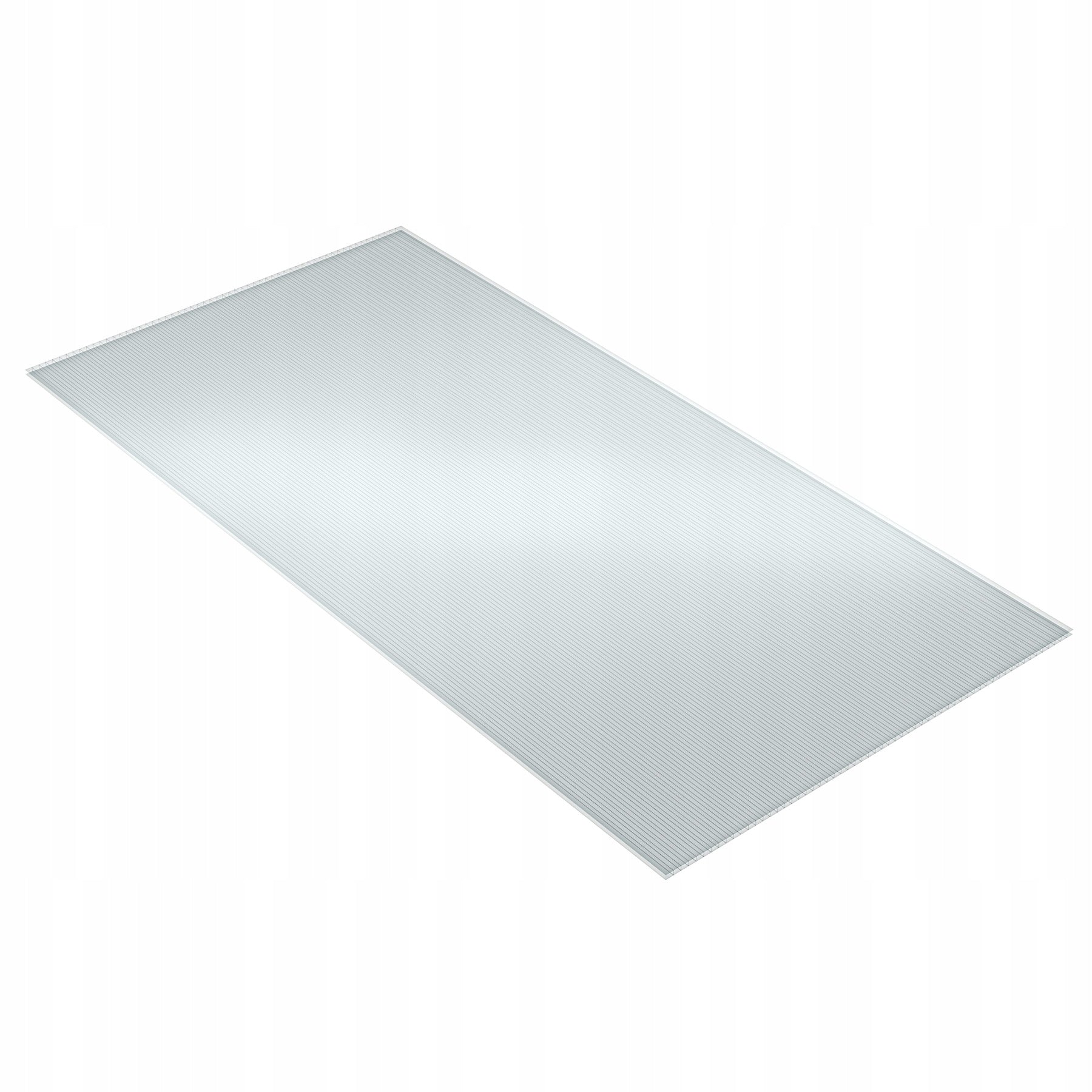 Double-walled polycarbonate panels, cut Length 1.21 m