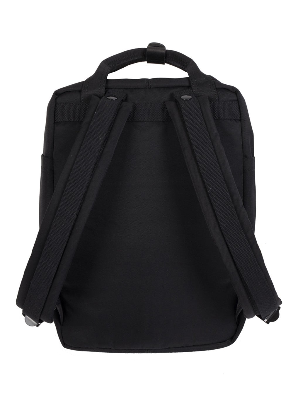 Doughnut Macaroon Black City School Travel Backpack Black 16L Brand no brand
