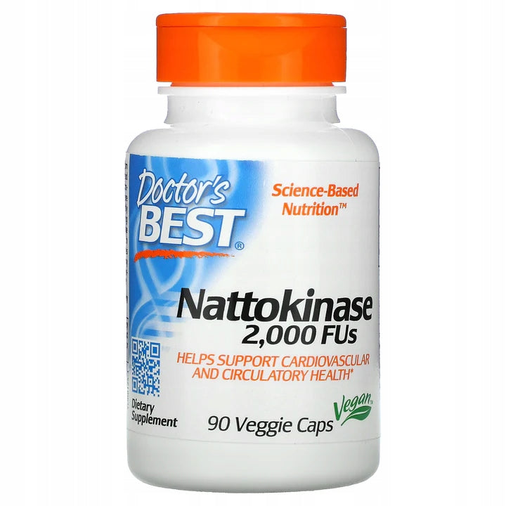 Dr Best Nattokinase 2000 FU CIRCULATORY SYSTEM 90 vege