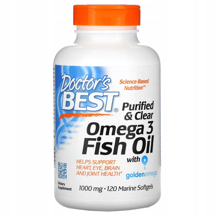 Dr Best Purified&Clear Omega3 HEART VISION 120k