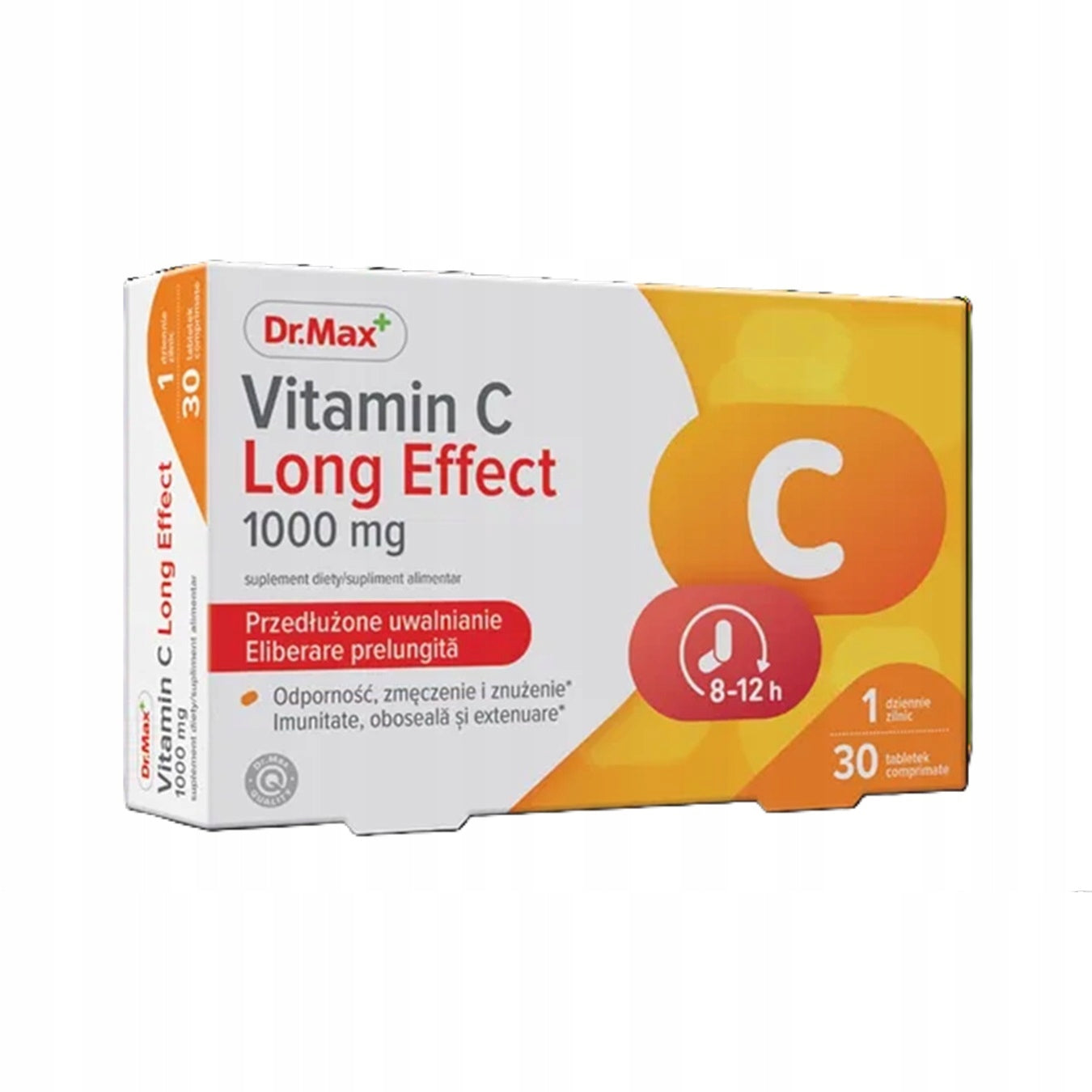Dr. Max vitamin C 1000 mg tablets 30 pcs. Manufacturer code 8595566422479