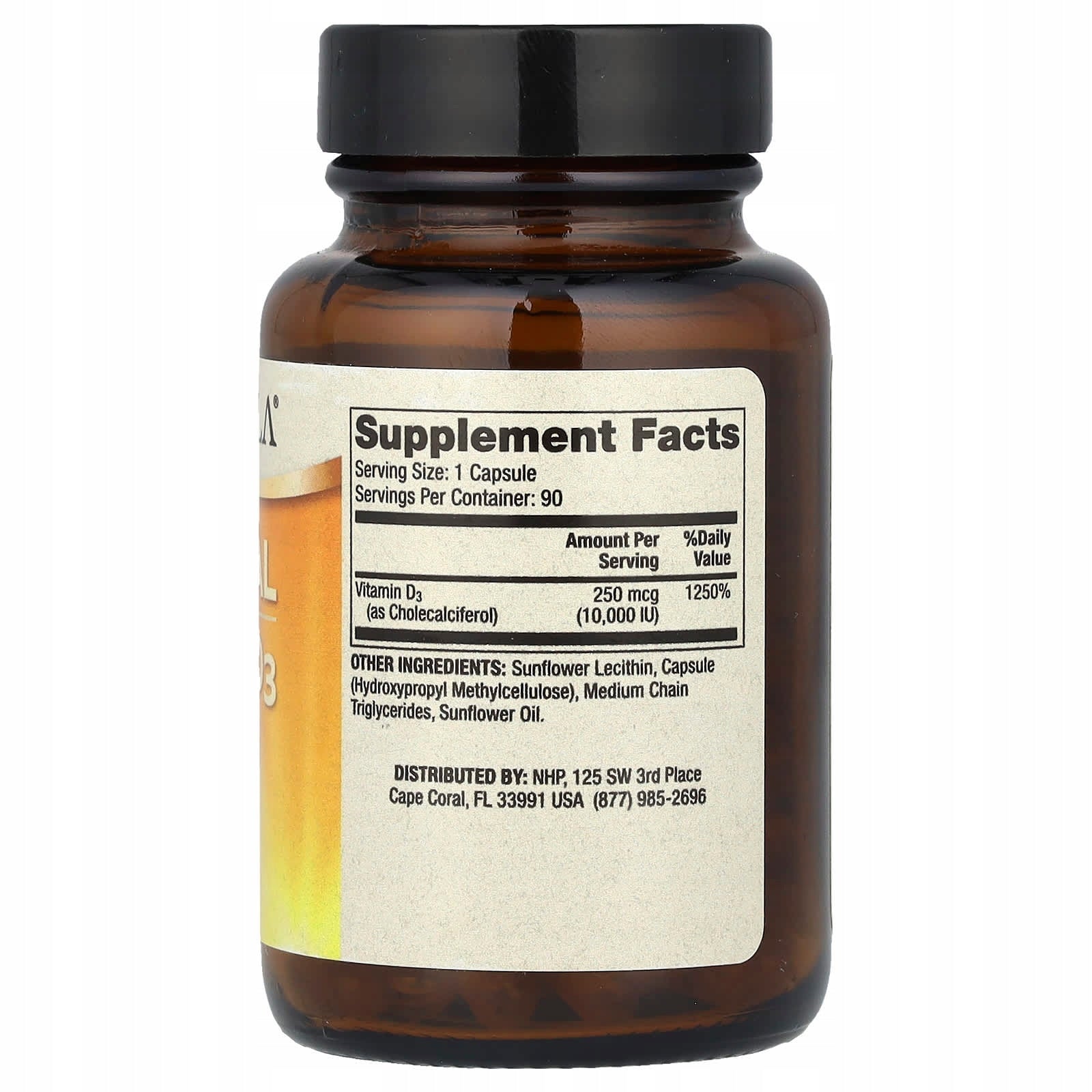 Dr. Mercola, Liposomal Vitamin D3, 10 000 IU, 90 capsules Expiration date at least 3 months from the date of purchase
