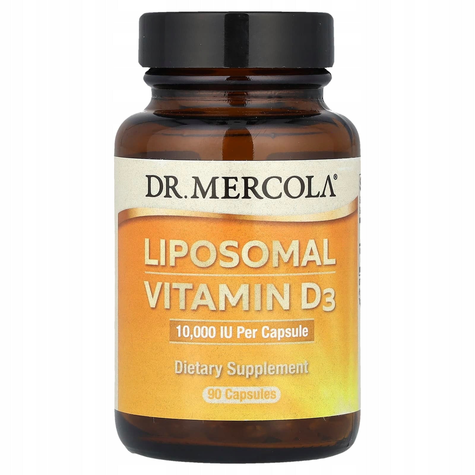 Dr. Mercola, Liposomal Vitamin D3, 10 000 IU, 90 capsules