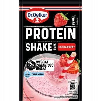 Dr. Oetker Protein Shake Strawberry Flavour 18 g