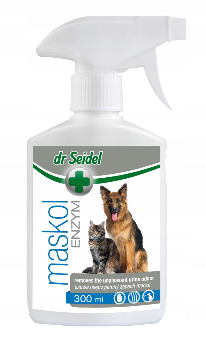 Spray gegen unangenehmen (Urin-)Geruch für Hunde und Katzen Dr. Seidel MASKOL ENZYM, 300 ml