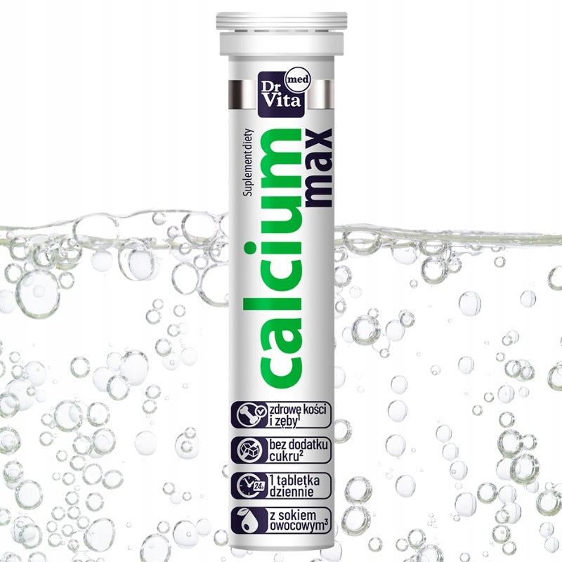 Dr Vita Calcium Max Lime 20 effervescent tablets