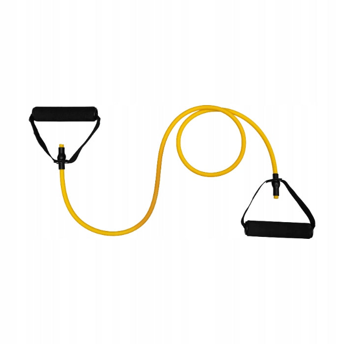 DrFit Exercise resistance rubber with handles yellow resistance 4.5 kg Manufacturer code DF DT - 1
