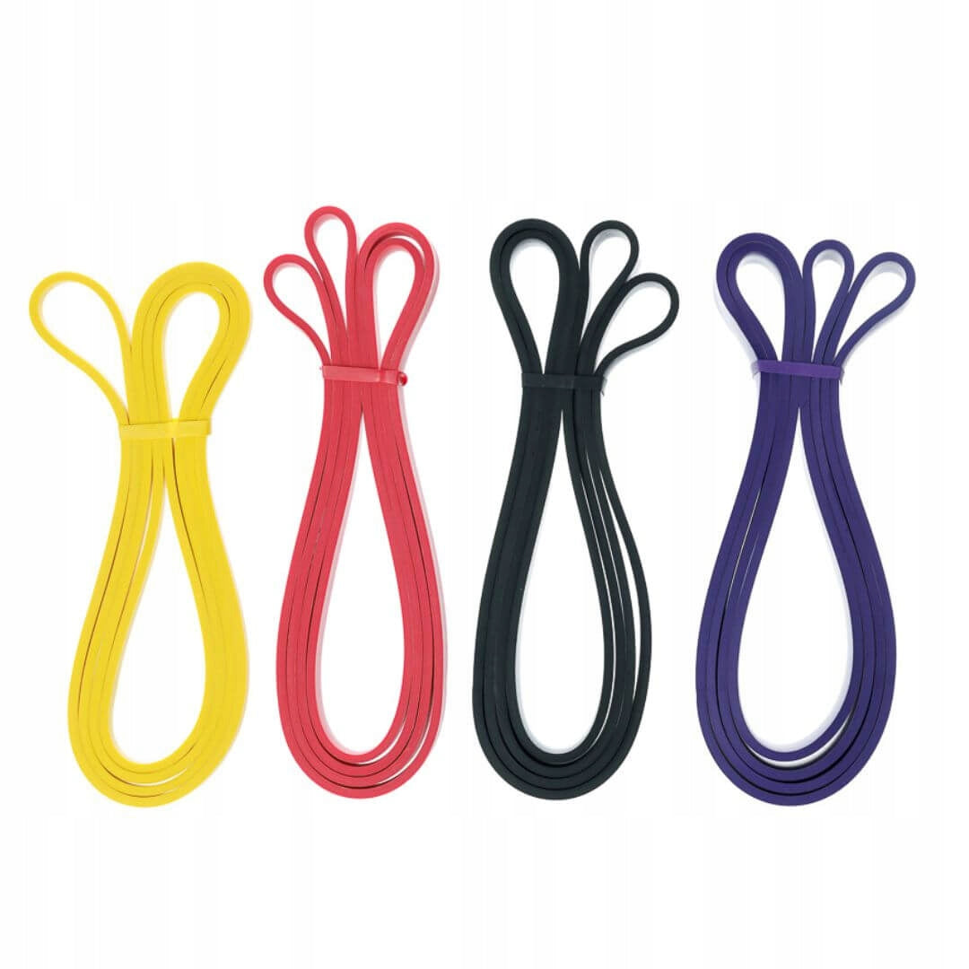 DrFit Power Band tape for exercise and rehabilitation yellow 2-6kg Manufacturer code TAŚMA GUMA OPOROWA DO TRENINGU ŻÓŁTA DRFIT
