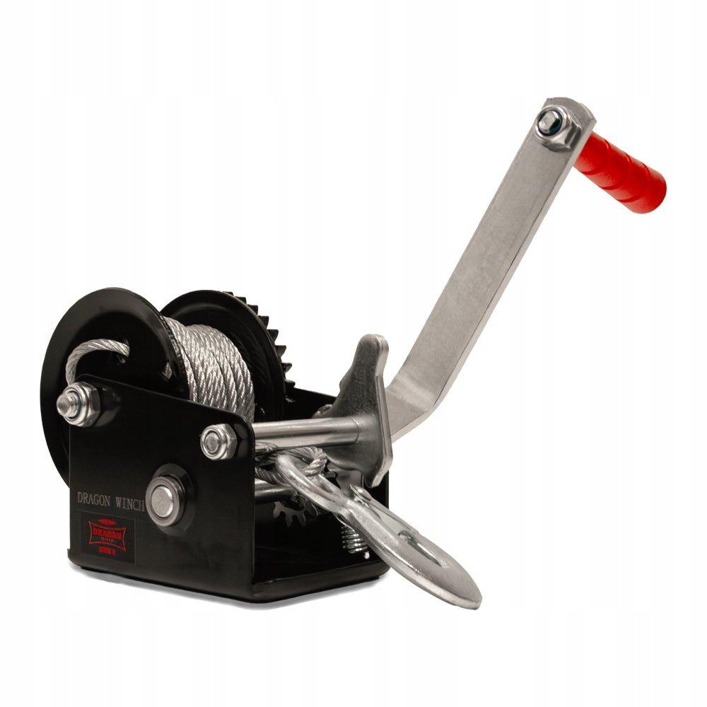 Dragon Winch Winch Hand Winch Crank Rope 363kg 800lb Rope 6m Manufacturer code DWK 8