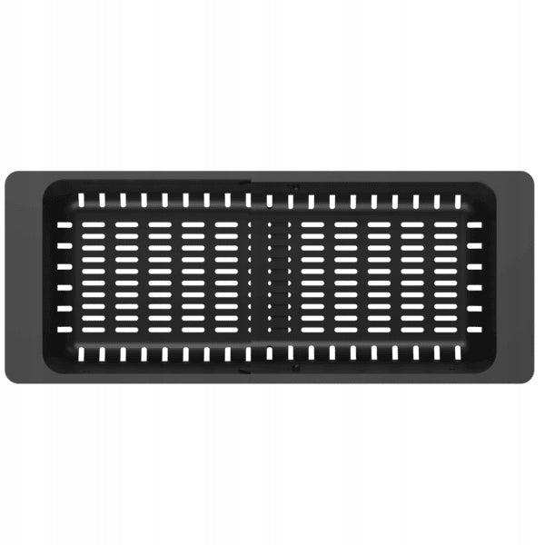 Drainage basket Kernau KPB 01 Matt Black Adjustable width 32-46cm Manufacturer code KPB 01 Matt Black