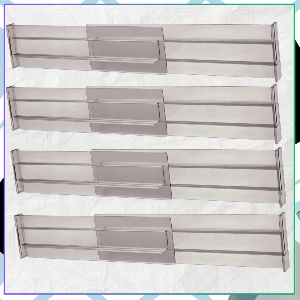 Drawer Compartment Adjustable Organizer Separator 4pcs Compartment Set Number of pieces 4 pcs