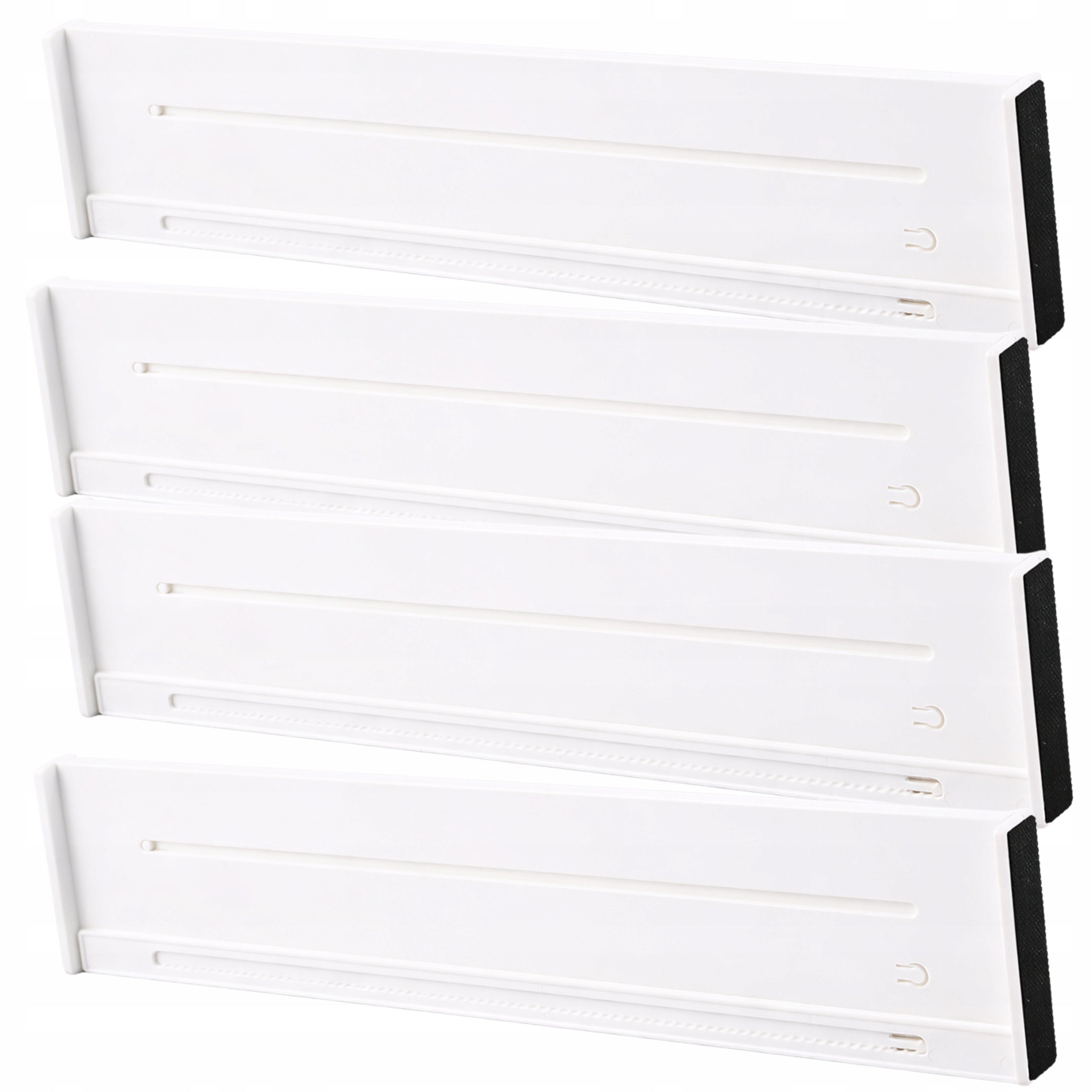 Drawer Compartment Separator Organizer Compartment Set of 4pcs Adjustable Brand EdiBazzar