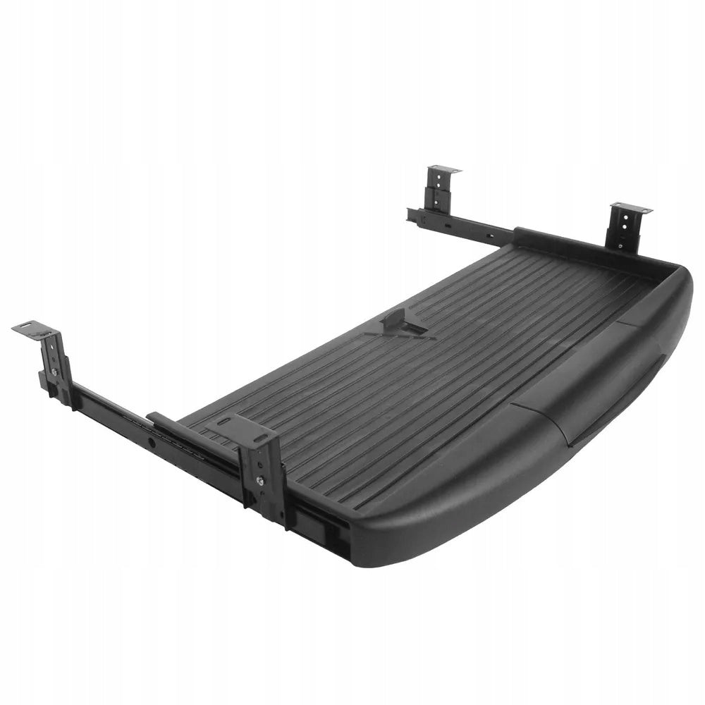 Drawer Keyboard Shelf Retractable GTV BLACK Full Retractable Storage