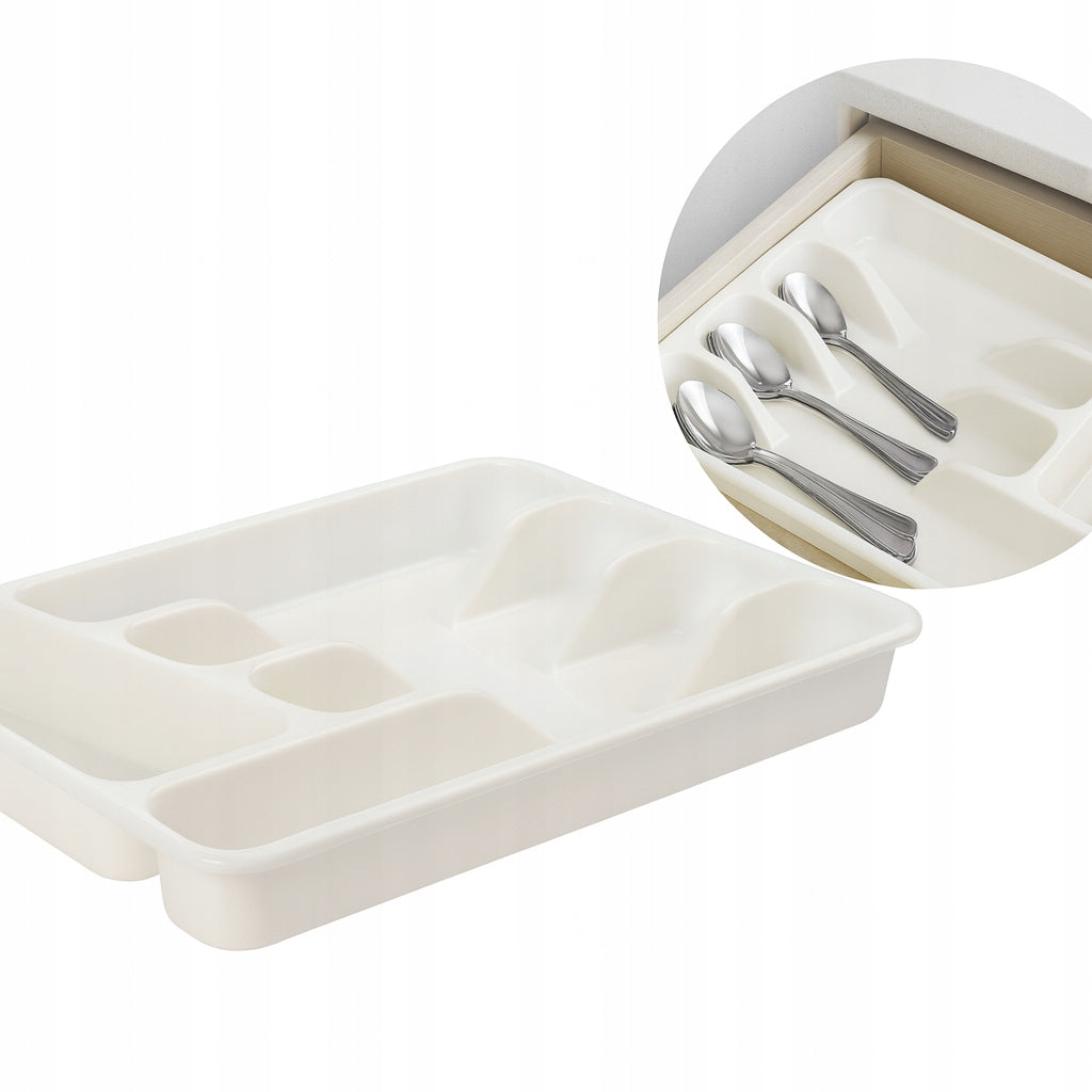 Drawer insert MOLLY cream - organizer for cutlery , kitchen Galicja