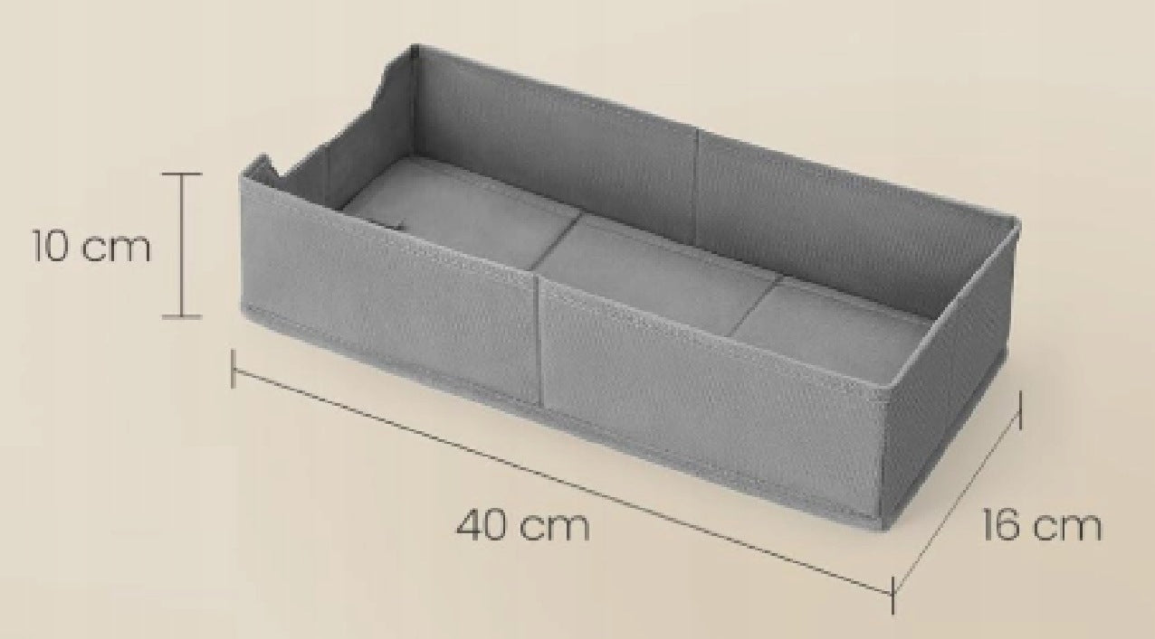 Drawer organizer 40 x 16 cm 4 pcs. Packaging status original