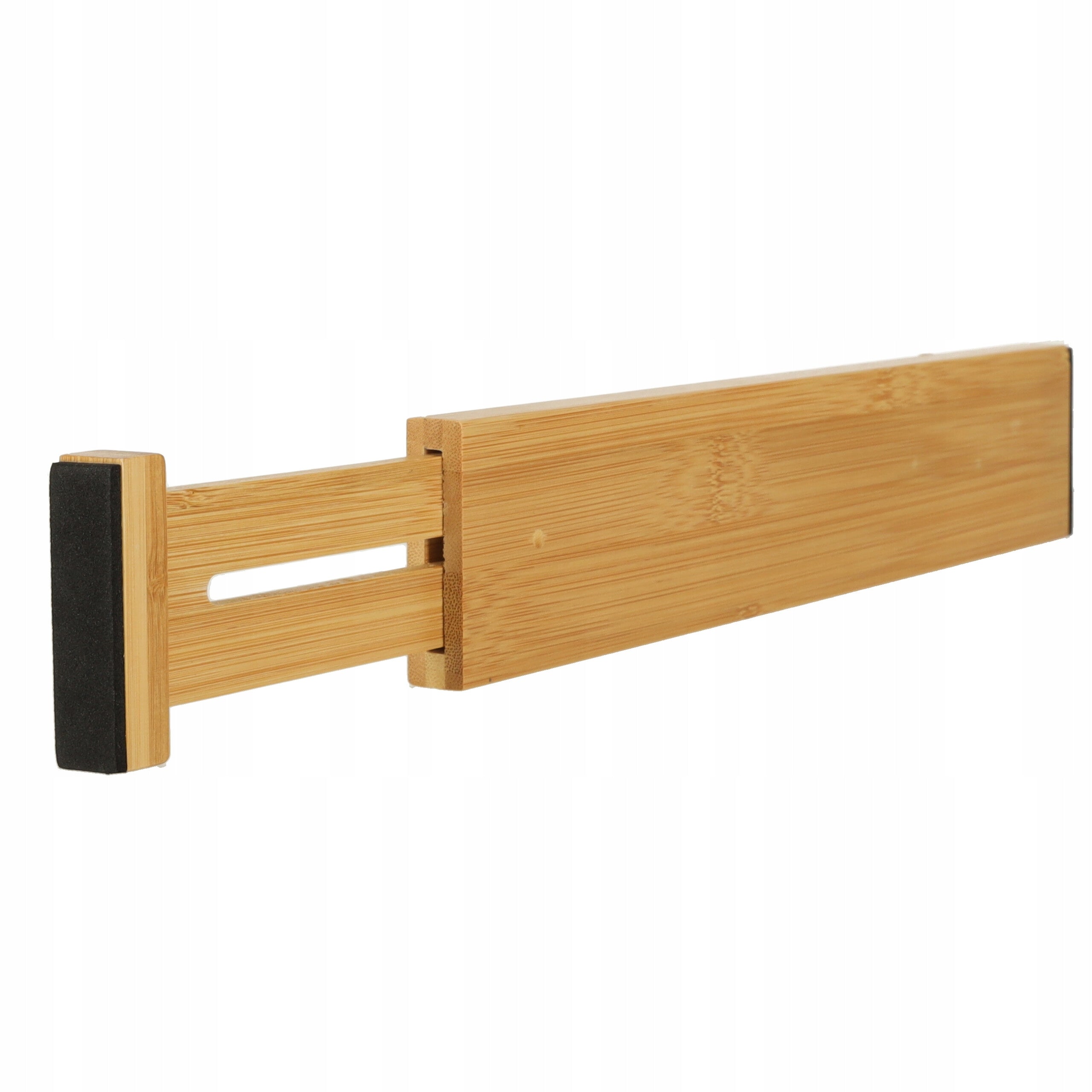 Drawer organizer bamboo separator adjustable for cutlery tools Kind drawer organizer
