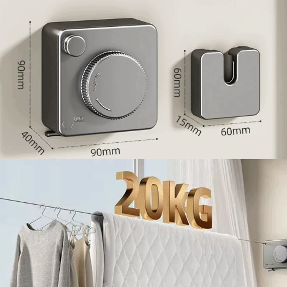 Drawstring cord steel stretch wall for clothes laundry underwear Brand no brand