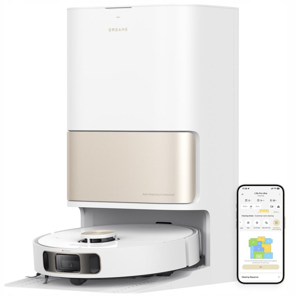 Dreame L10s Pro Ultra Cleaning Robot (White)