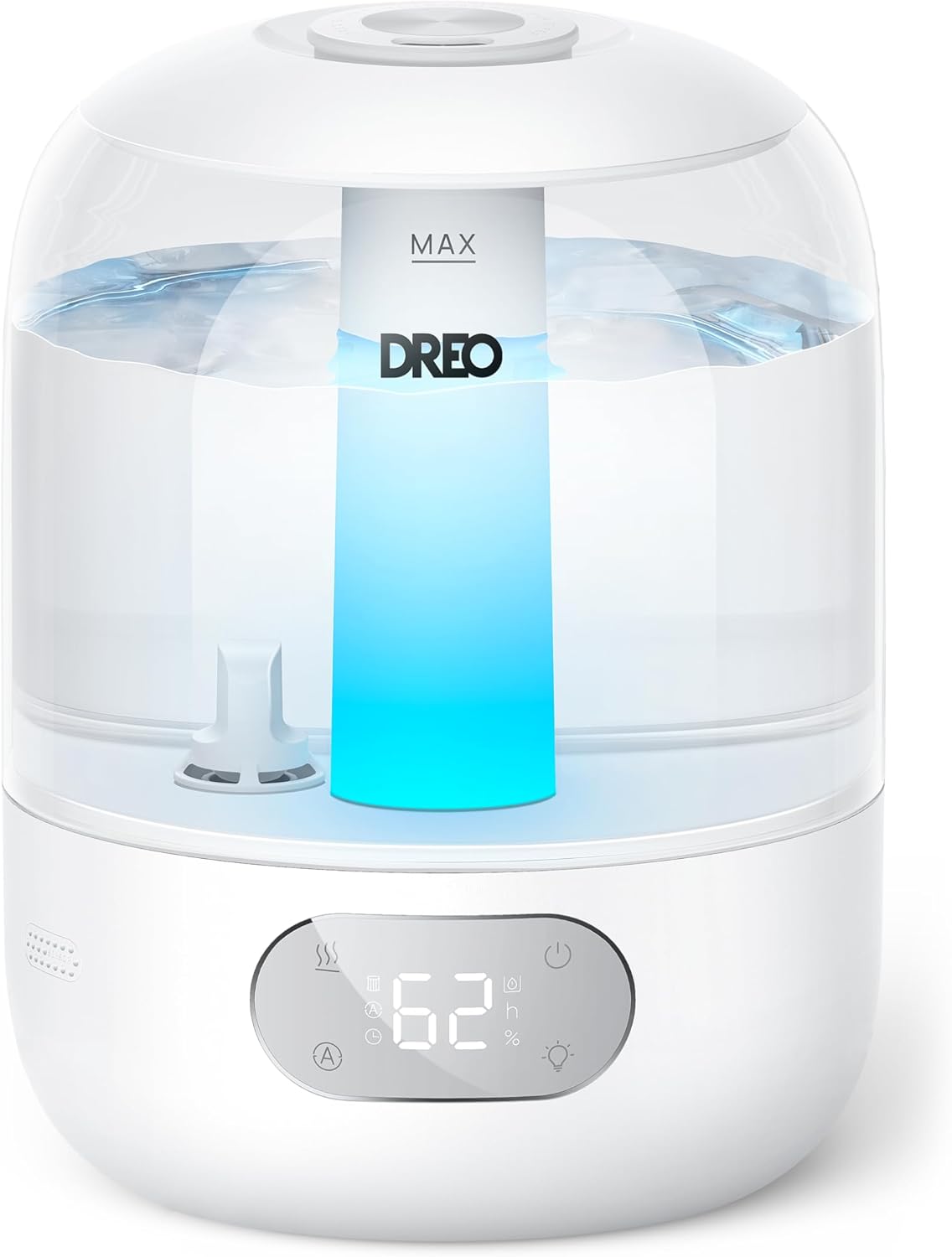 Dreo Bedroom Air Humidifier with Sensor, Quiet, Cool Mist